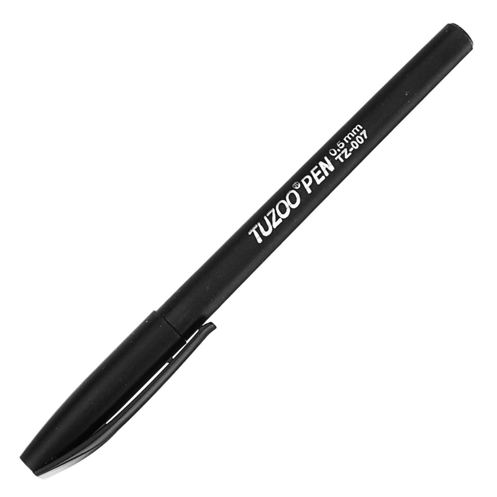 Ручка гелевая, 0.5 мм, чёрная, корпус чёрный