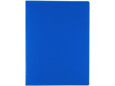Папка 40 файлов пластиковая "Classic" сварка синяя (ЕС2701402)